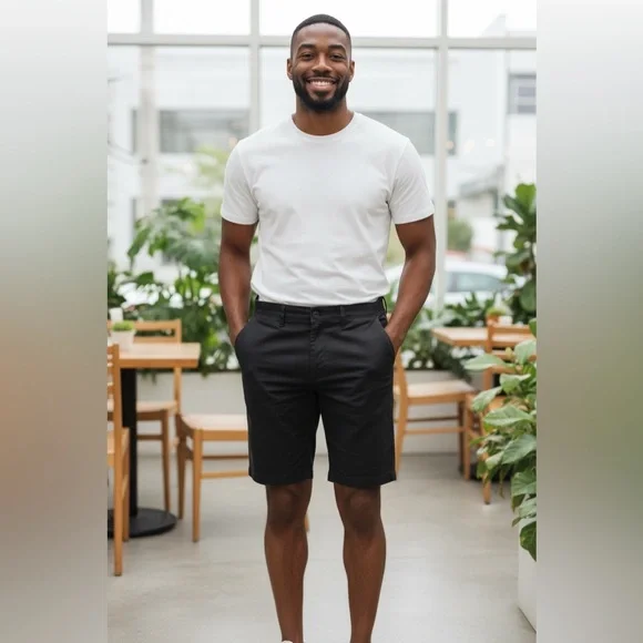 Levi’s XX Chino Black Shorts Men’s Size 36 - Picture 2 of 4